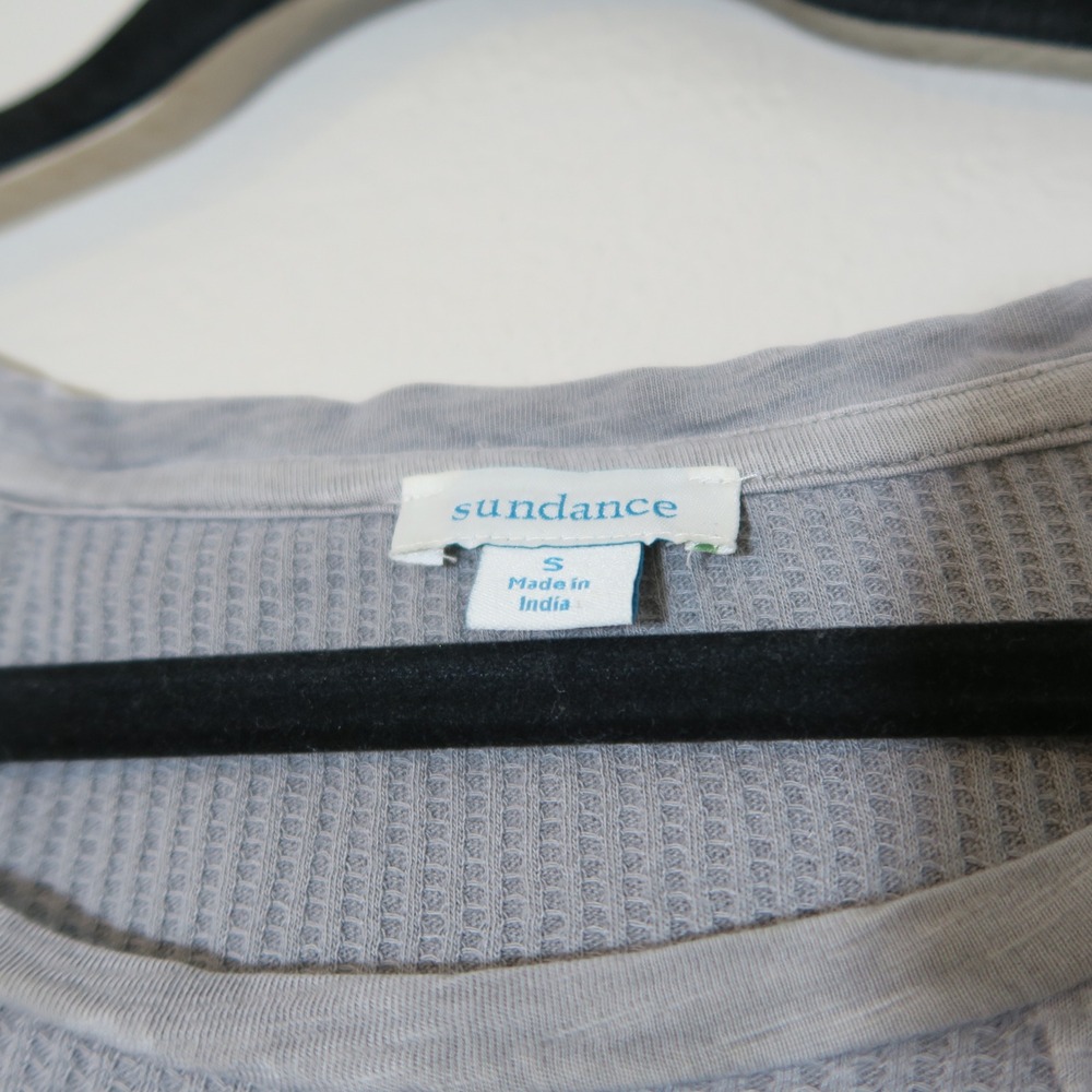 Sundance Top Waffle Knit Tunic Tee‎ Short Sleeve Casual Lightweight Oversized S - Picture 4 of 8